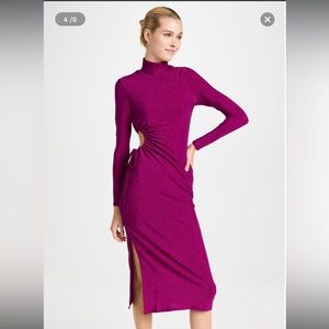 WAYF Women's Veronica Cut Out Midi Dress